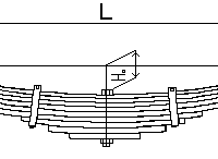 97581-2912012-10 Рессора МАЗ полуприцепа (11 листов) L=1170мм  (МРЗ)